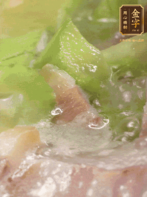 加一點(diǎn)糖、1碗開(kāi)水煮到絲瓜半透明